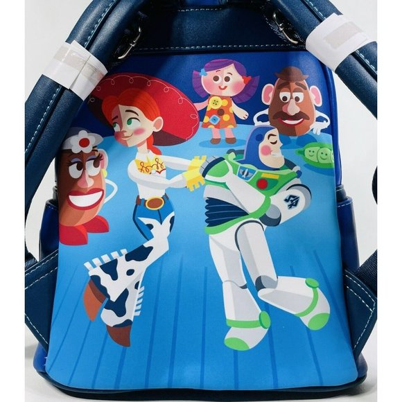Loungefly Disney Pixar Toy Story Buzz & Jesse Mini Backpack main image 8